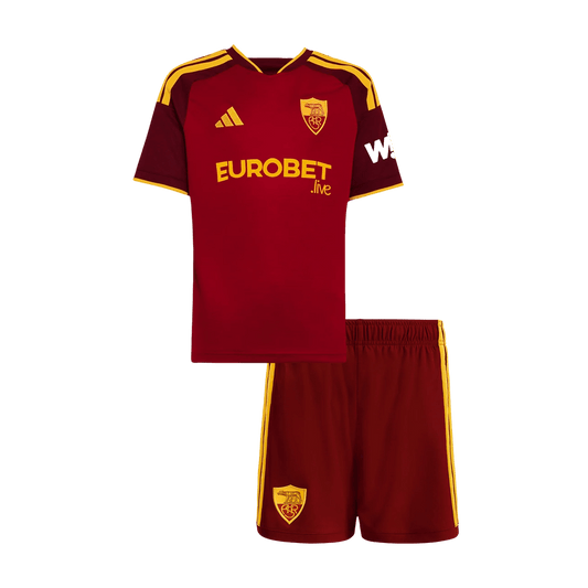 Dziecięcy zestaw piłkarski AS Roma 2026/27 domowa