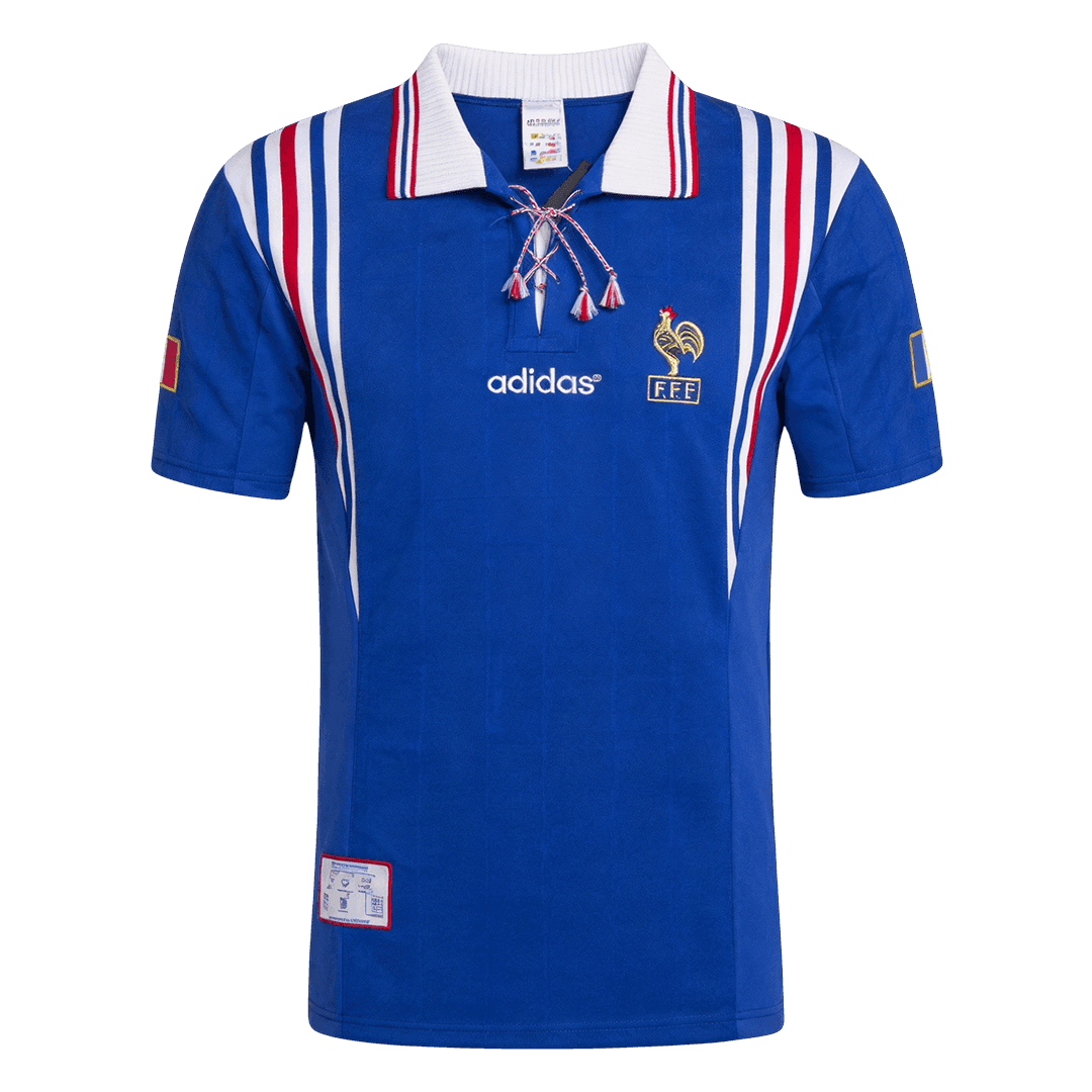 Koszulka piłkarska retro Francja 1996 domowa