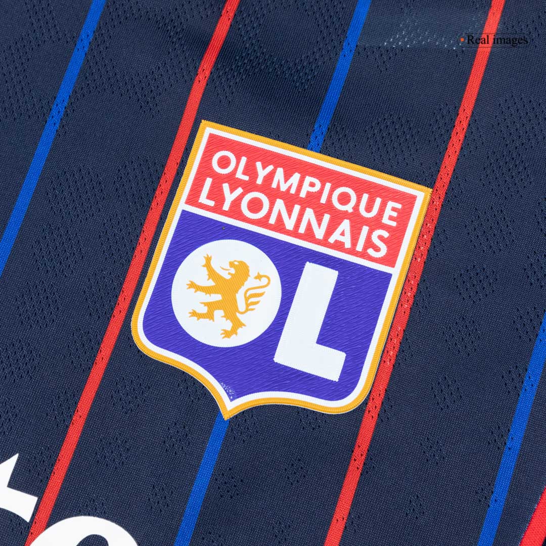 Koszulka piłkarska w wersji zawodniczej Olympique Lyon 2025/26 wyjazdowa