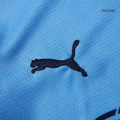 Dziecięcy zestaw piłkarski Manchester City 2025/26 domowy