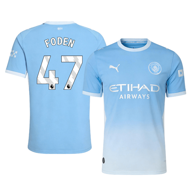 Koszulka piłkarska w wersji zawodniczej Manchester City 2026/27 domowa FODEN #47