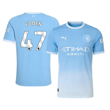 Koszulka piłkarska w wersji zawodniczej Manchester City 2026/27 domowa FODEN #47