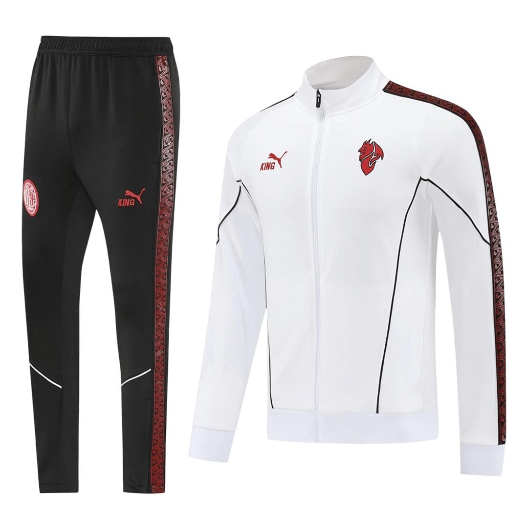 Męski dres treningowy AC Milan 2025/26 biały - Kibula