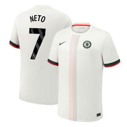Koszulka piłkarska Chelsea 2025/26 wyjazdowa NETO #7 - Kibula