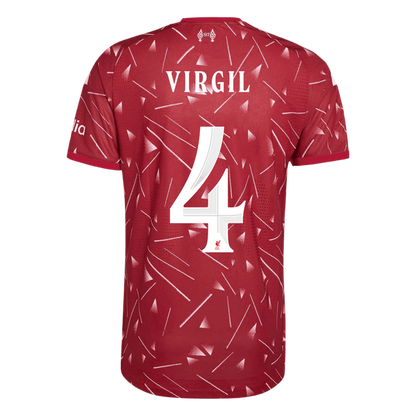 Koszulka piłkarska w wersji zawodniczej Liverpool UCL 2026/27 domowa VIRGIL #4