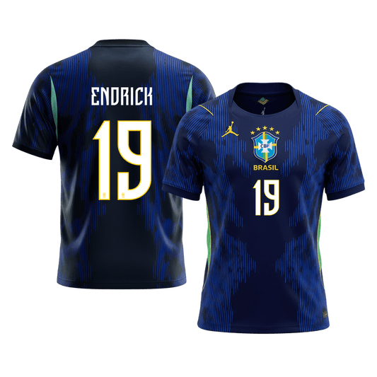 Koszulka piłkarska Brazylia Mundial 2026 wyjazdowa ENDRICK #19