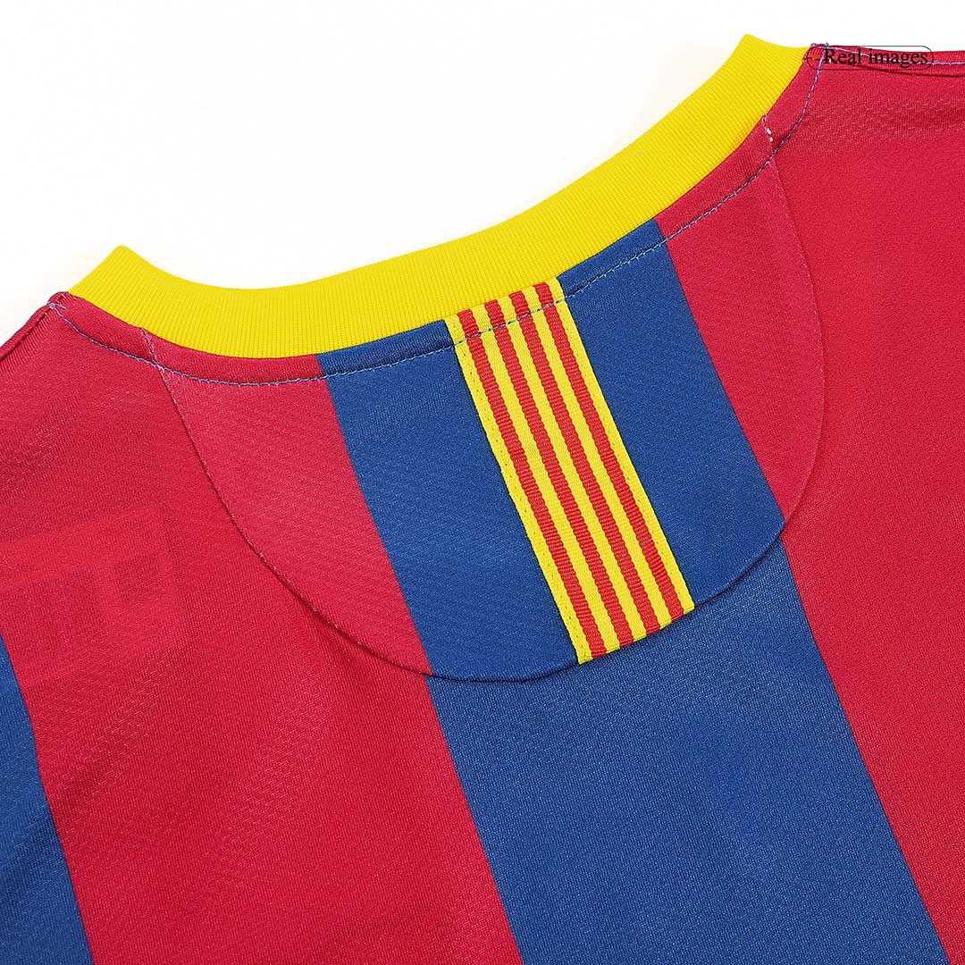 Koszulka piłkarska retro FC Barcelona 2010/11 domowa DAVID VILLA #7 - Kibula
