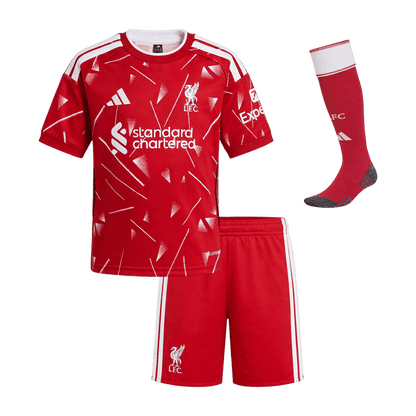 Dziecięcy pełny zestaw piłkarski Liverpool 2026/27 domowa [Premium]