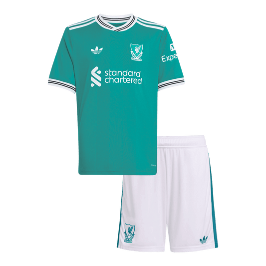 Dziecięcy zestaw piłkarski Liverpool 2025/26 trzeci