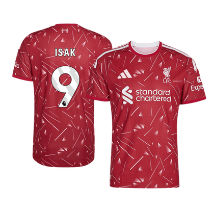 Koszulka piłkarska w wersji zawodniczej Liverpool 2026/27 domowa ISAK #9