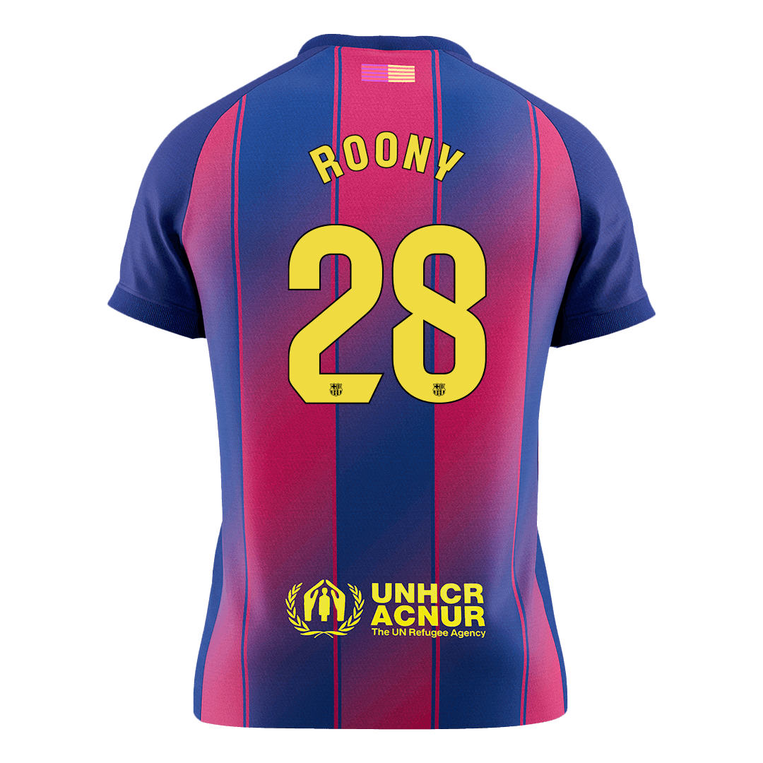 Koszulka piłkarska FC Barcelona 2025/26 domowa ROONY #28