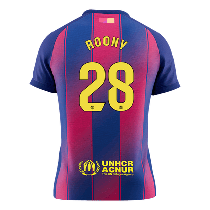 Koszulka piłkarska FC Barcelona 2025/26 domowa ROONY #28