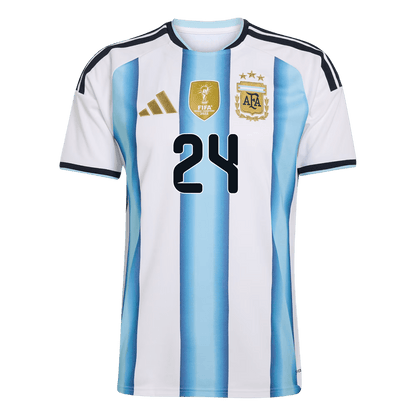 Koszulka piłkarska Argentyna Mundial 2026 domowa E. FERNANDEZ #24