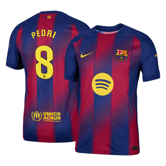 Koszulka piłkarska w wersji zawodniczej FC Barcelona 2025/26 domowa PEDRI #8 - Kibula