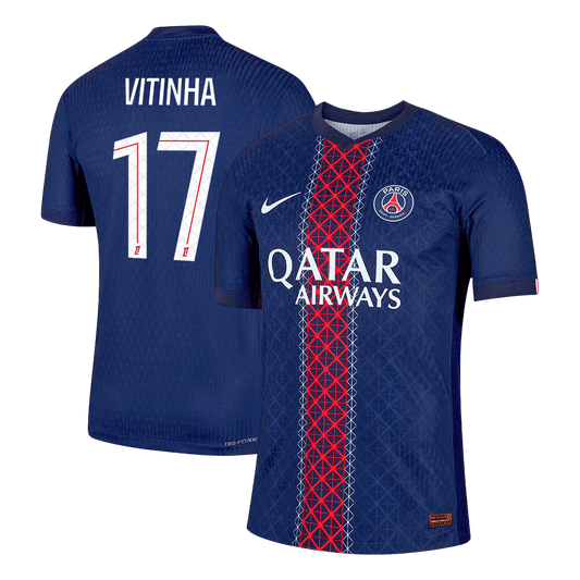 Koszulka piłkarska w wersji zawodniczej PSG 2025/26 domowa VITINHA #17