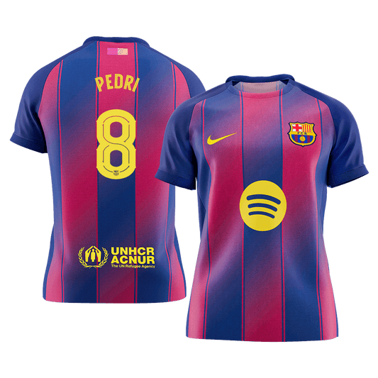 Koszulka piłkarska FC Barcelona UCL 2025/26 domowa PEDRI #8
