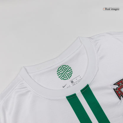 Koszulka piłkarska retro z długim rękawem Portugalia 2012 wyjazdowa