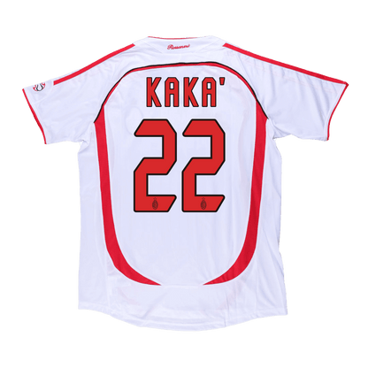 Koszulka piłkarska retro AC Milan UCL 2006/07 wyjazdowa KAKA' #22 - Kibula