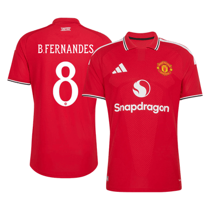 Koszulka piłkarska w wersji zawodniczej Manchester United UCL 2026/27 domowa B. FERNANDES #8