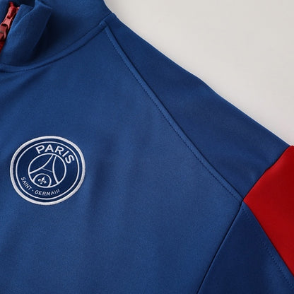 Kurtka treningowa PSG 2025/26 granatowo-czerwona