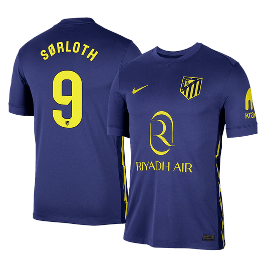 Koszulka piłkarska Atlético Madryt 2025/26 wyjazdowa SØRLOTH #9