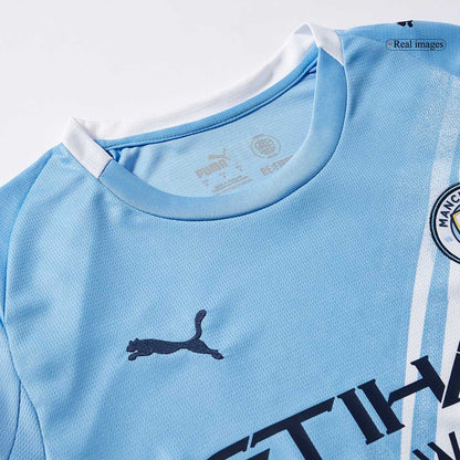 Koszulka piłkarska z długim rękawem Manchester City 2025/26 domowa