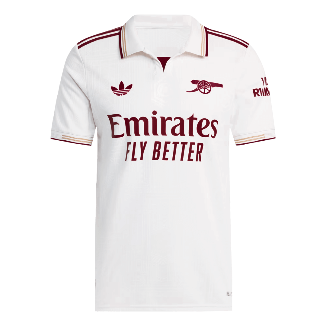 Koszulka piłkarska w wersji zawodniczej Arsenal 2025/26 trzecia - Kibula