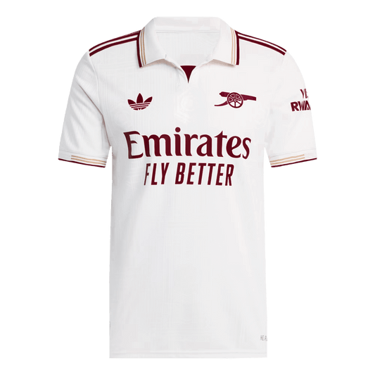 Koszulka piłkarska w wersji zawodniczej Arsenal 2025/26 trzecia - Kibula