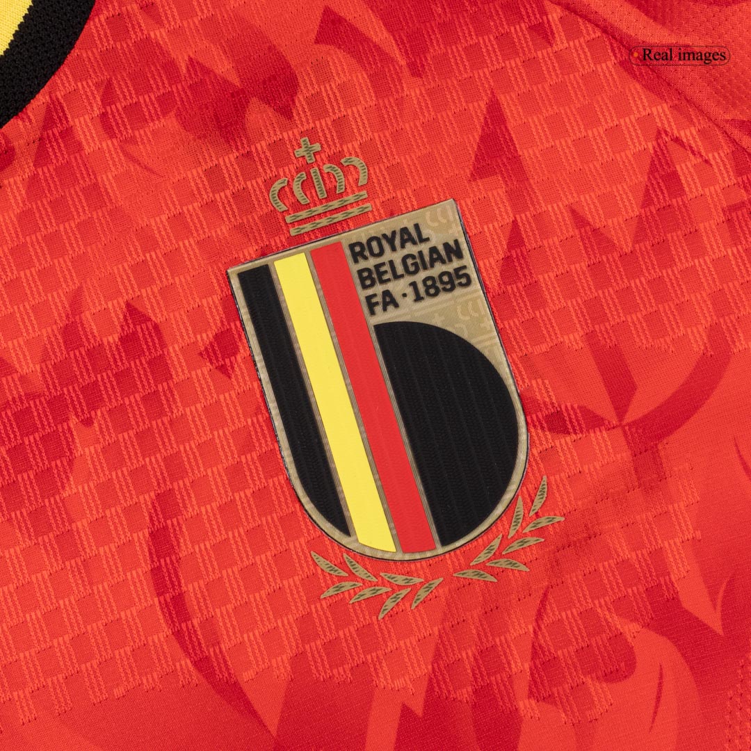 Koszulka piłkarska w wersji zawodniczej Belgia Mundial 2026 domowa LUKAKU #9