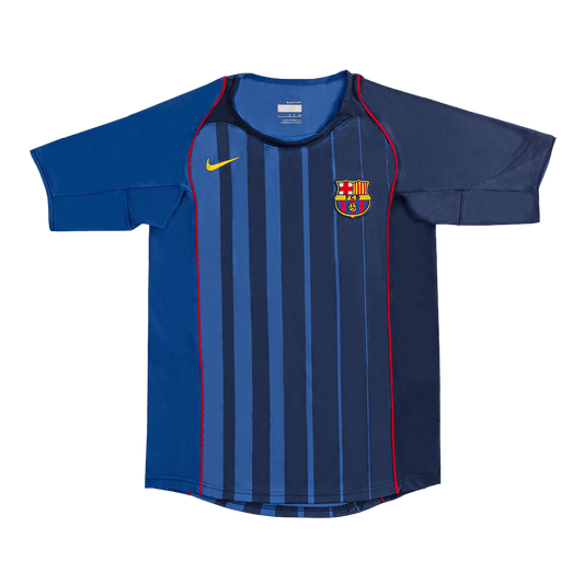 Koszulka piłkarska retro FC Barcelona 2004/05 wyjazdowa - Kibula
