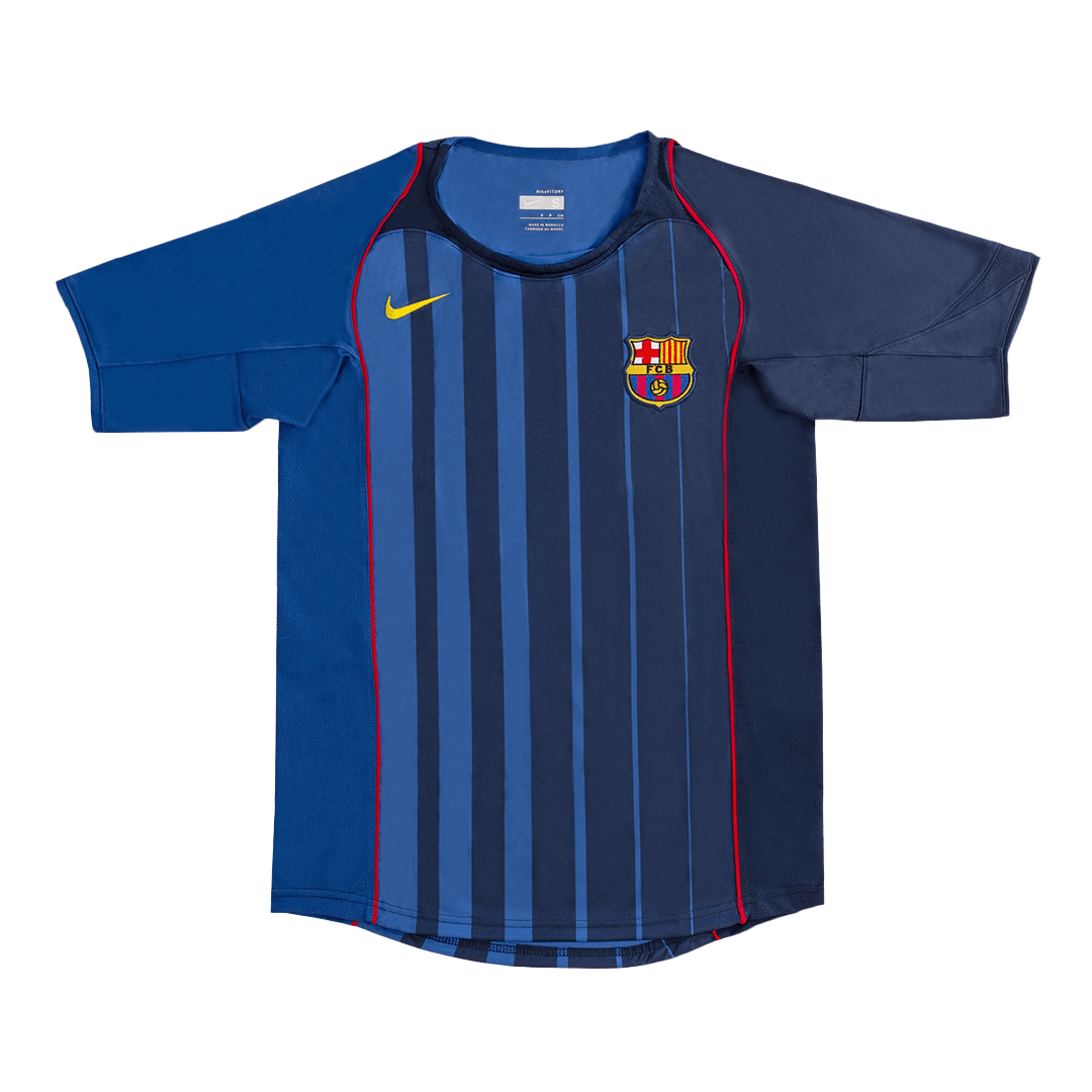 Koszulka piłkarska retro FC Barcelona 2004/05 wyjazdowa RONALDINHO #10 - Kibula