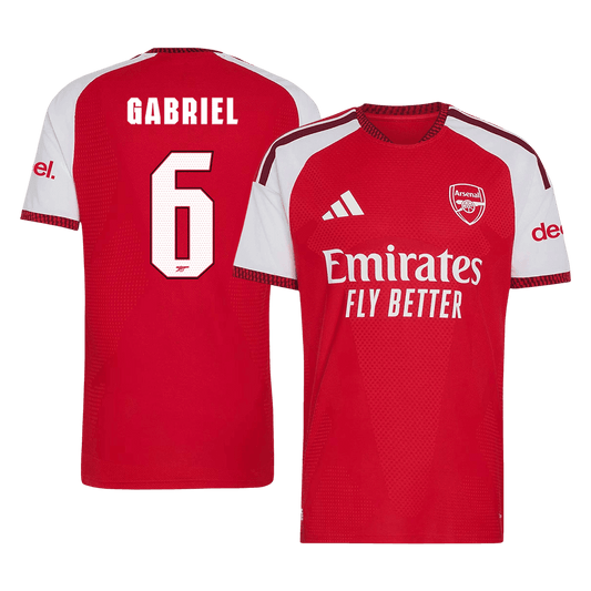 Koszulka piłkarska w wersji zawodniczej Arsenal UCL 2026/27 domowa GABRIEL #6