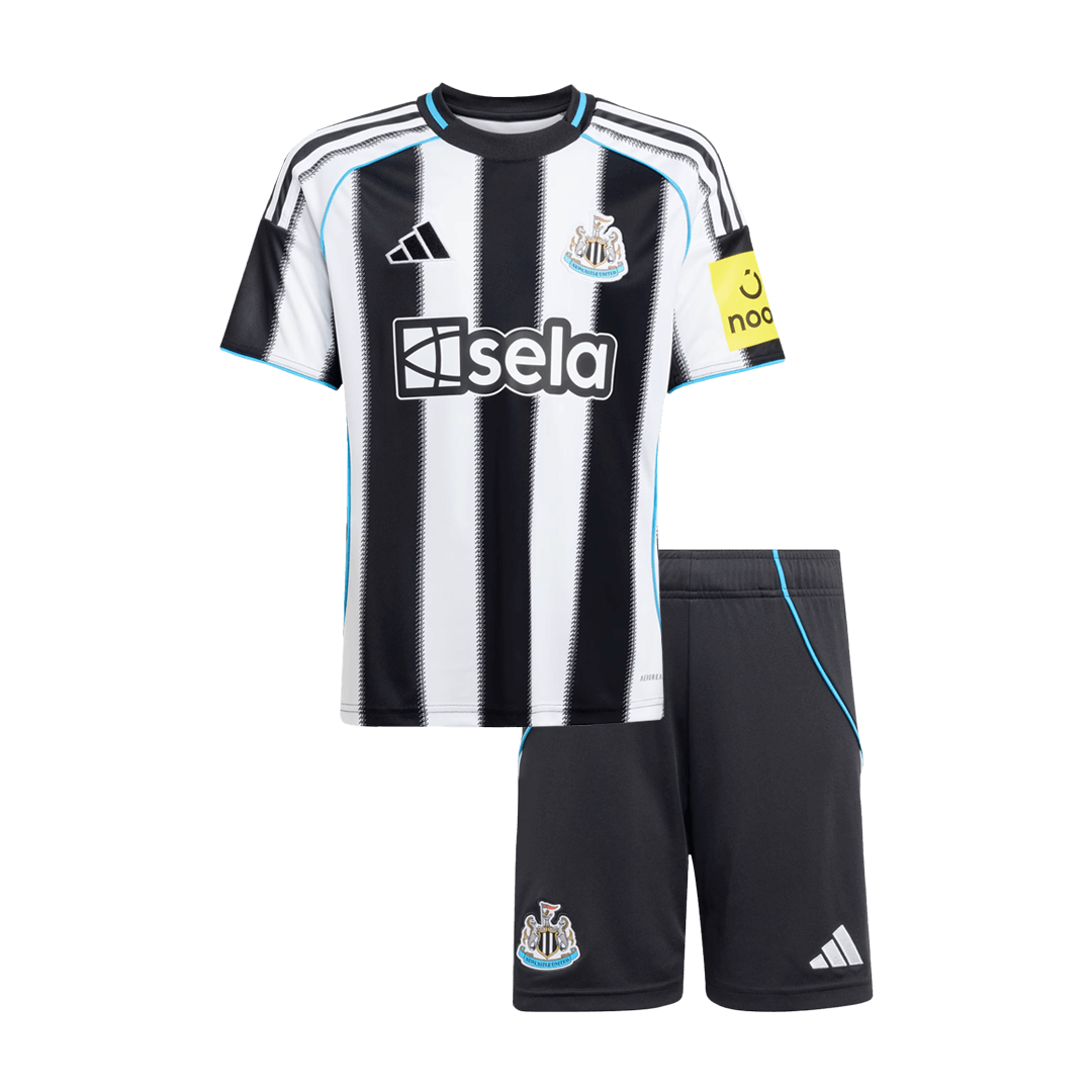 Dziecięcy zestaw piłkarski Newcastle United 2025/26 domowy