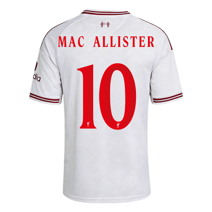 Koszulka piłkarska Liverpool UCL 2026/27 wyjazdowa MAC ALLISTER #10