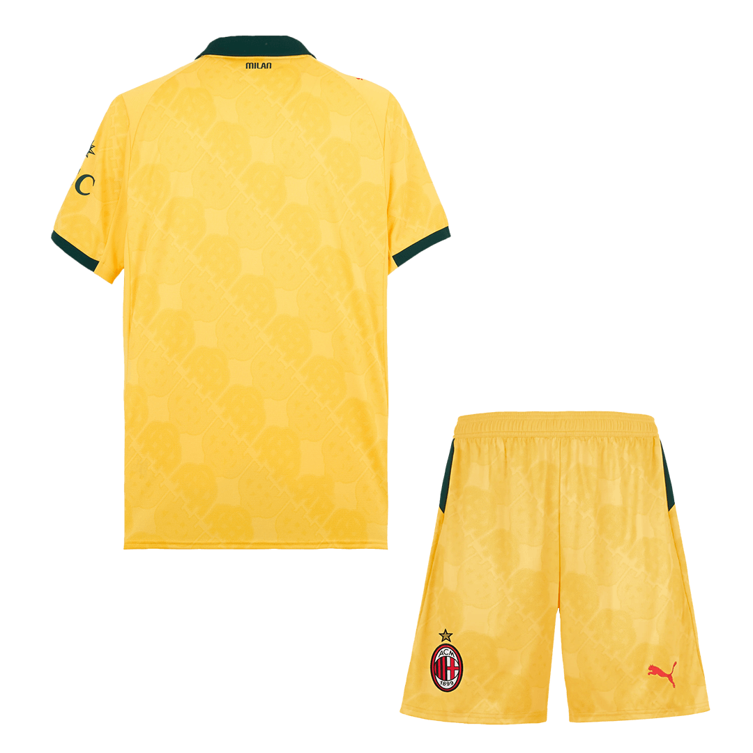 Męski zestaw piłkarski AC Milan 2025/26 trzeci - Kibula