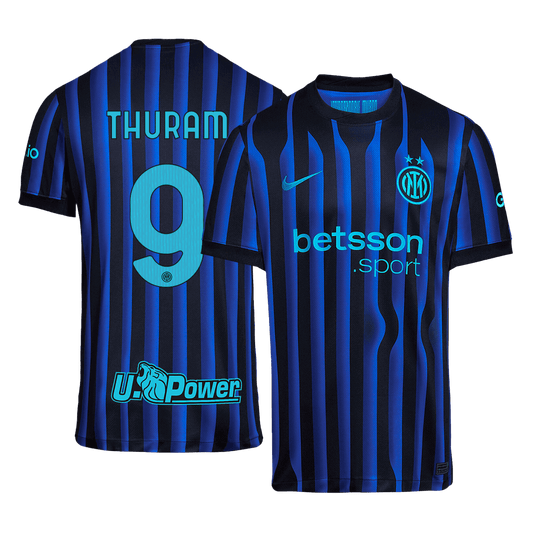 Koszulka piłkarska Inter Mediolan 2025/26 domowa THURAM #9 - Kibula