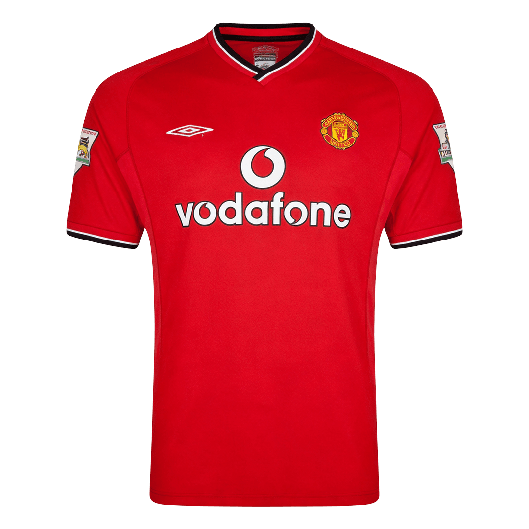 Koszulka piłkarska retro Manchester United 2000/02 domowa