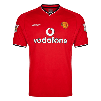 Koszulka piłkarska retro Manchester United 2000/02 domowa