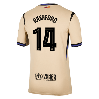 Koszulka piłkarska FC Barcelona UCL 2025/26 wyjazdowa RASHFORD #14 - Kibula