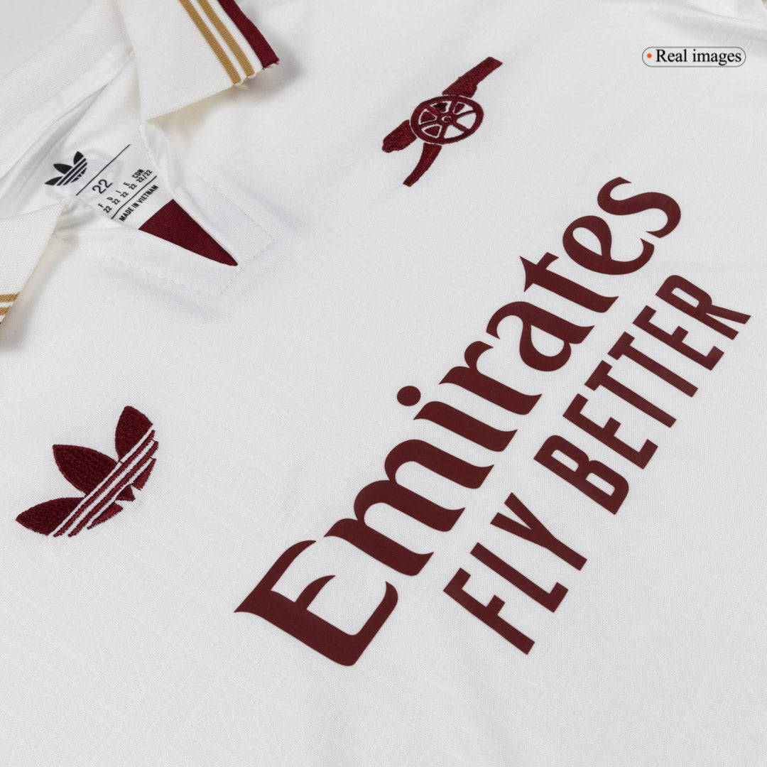 Dziecięcy pełny zestaw piłkarski Arsenal 2025/26 trzeci - Kibula