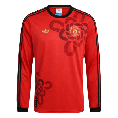 Koszulka piłkarska z długim rękawem Manchester United CNY 2025/26