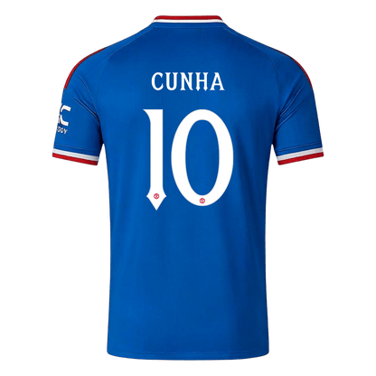 Koszulka piłkarska Manchester United UCL 2026/27 wyjazdowa CUNHA #10
