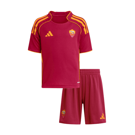 Dziecięcy zestaw piłkarski AS Roma 2025/26 domowy