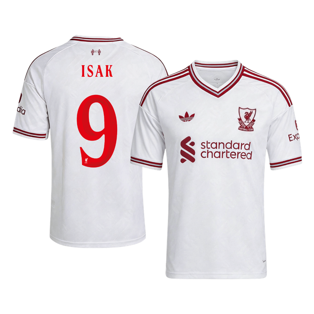Koszulka piłkarska Liverpool UCL 2026/27 wyjazdowa ISAK #9