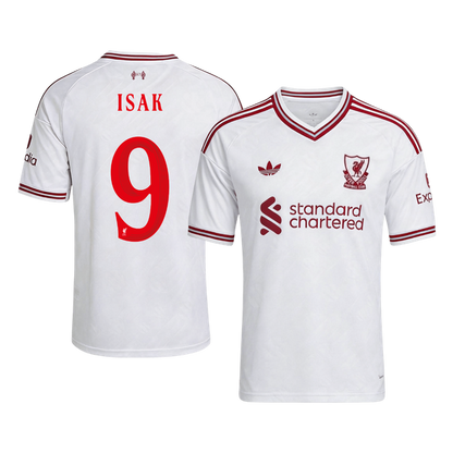 Koszulka piłkarska Liverpool UCL 2026/27 wyjazdowa ISAK #9