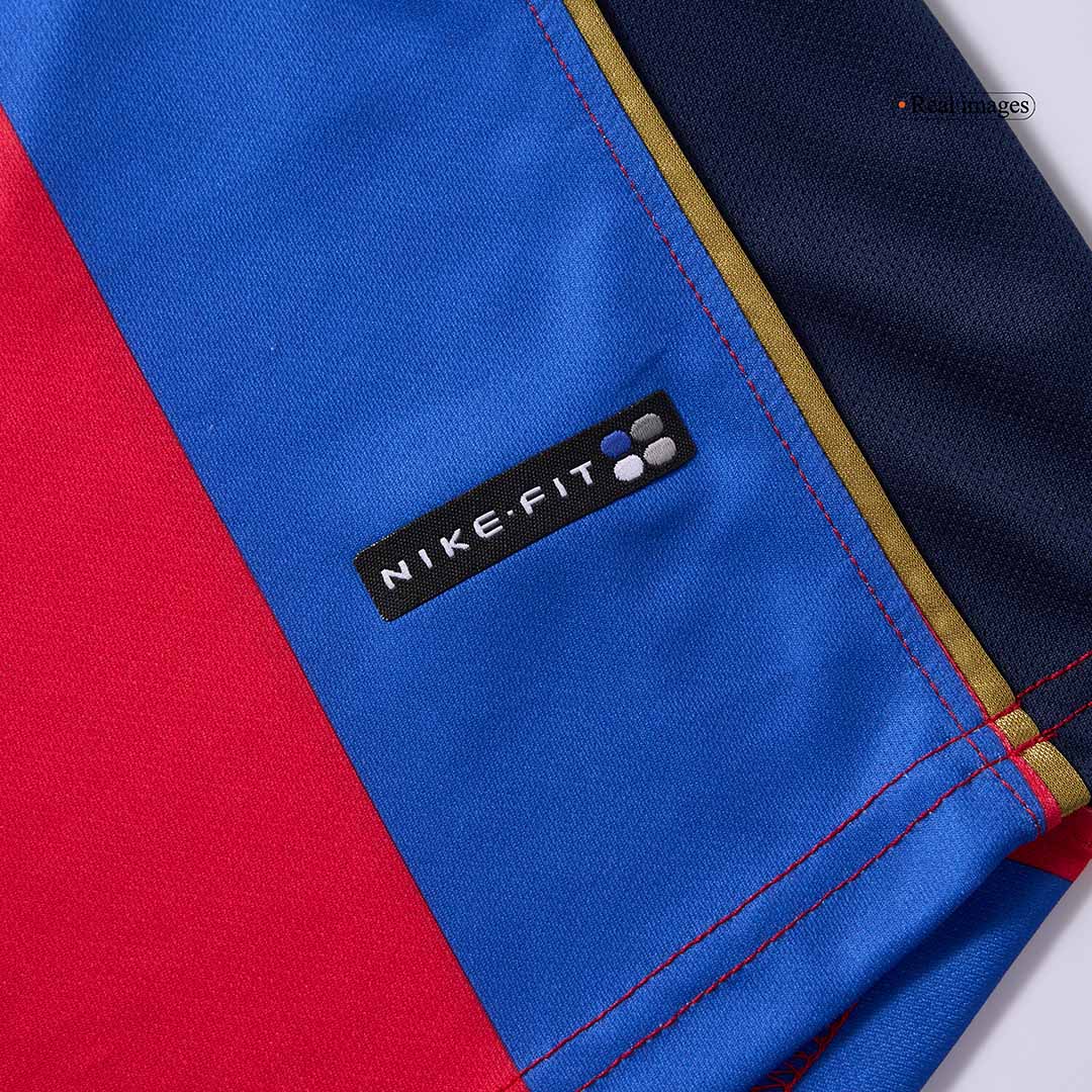 Koszulka piłkarska retro FC Barcelona 2001/02 domowa - Kibula