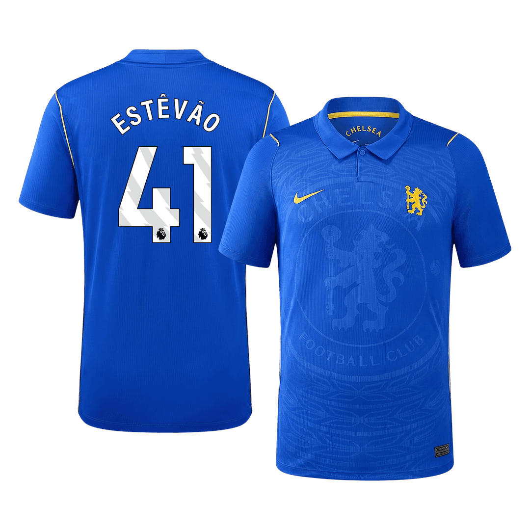 Koszulka piłkarska Chelsea 2026/27 domowa ESTÊVÃO #41 - Kibula