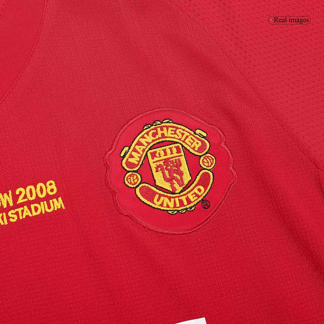 Koszulka piłkarska retro Manchester United UCL Final UCL 2007/08 domowa SCHOLES #18 - Kibula