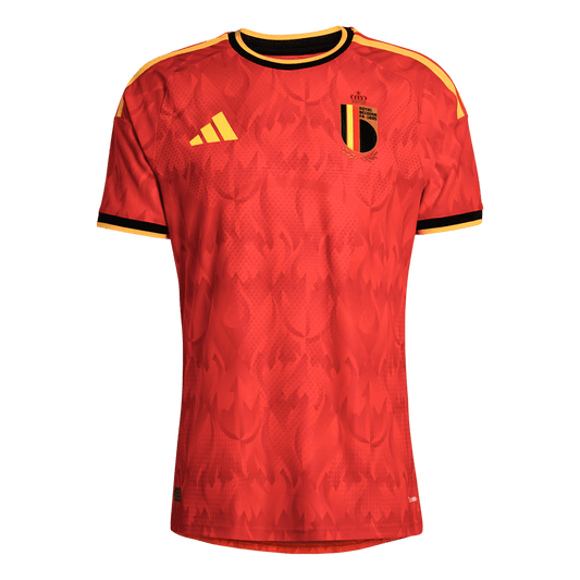 Koszulka piłkarska w wersji zawodniczej Belgia Mundial 2026 domowa