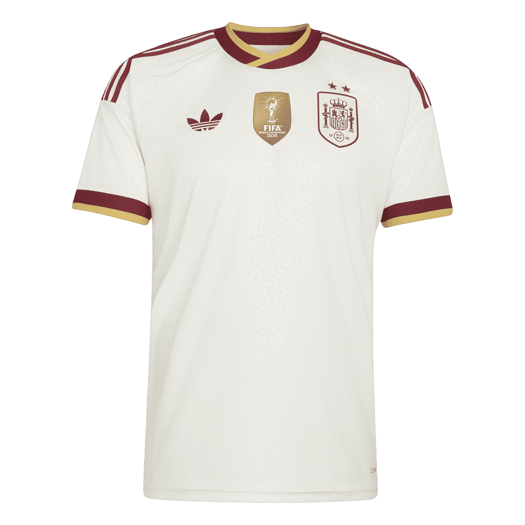 Koszulka piłkarska Hiszpania Mundial 2026 wyjazdowa Champion Edition